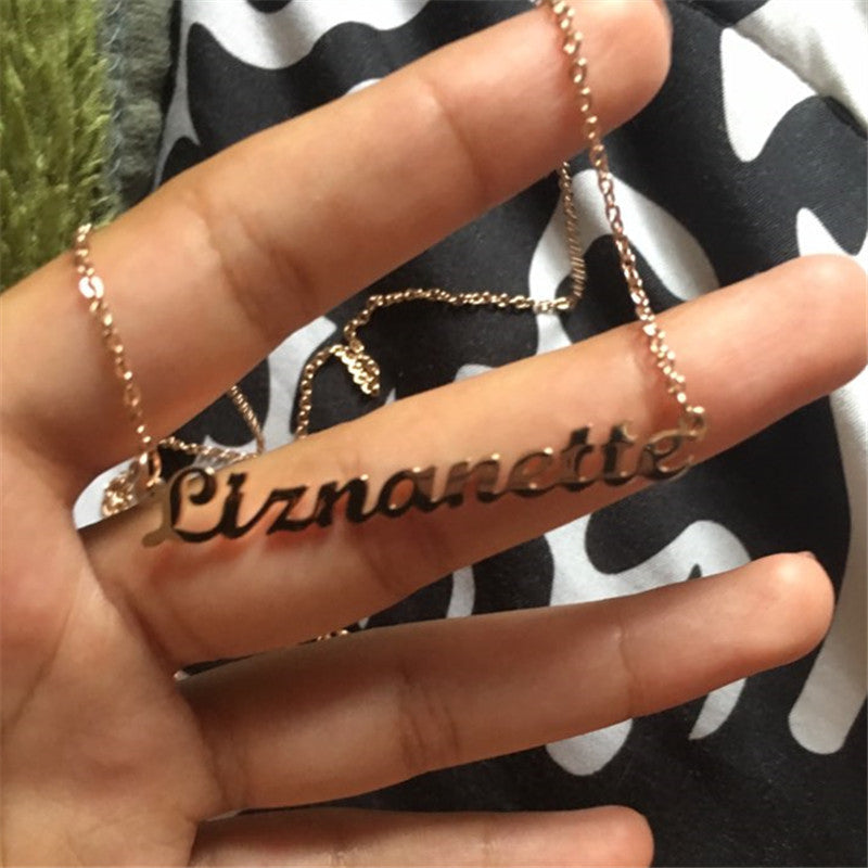 English Name Necklace