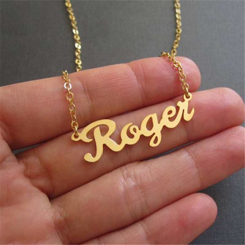 English Name Necklace