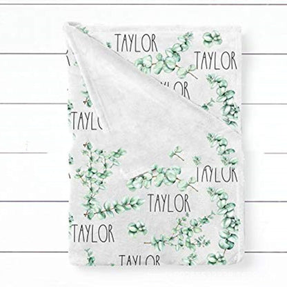 Customized Name Blanket Personalized Baby