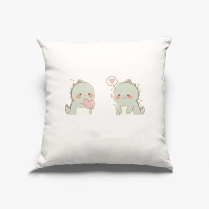 Custom Name Cute Dinosaur Pillowcase